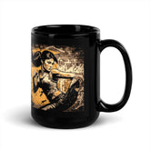 Train For The Impossible Black Glossy Mug - Beyond T-shirts